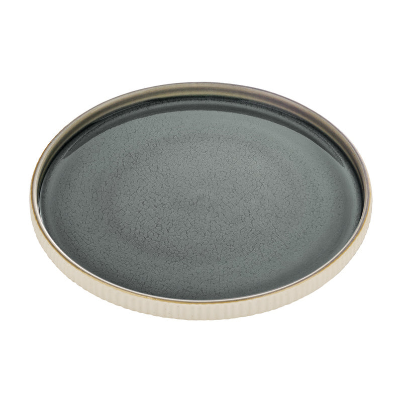 Nara Plate, 8-3/10", Grey