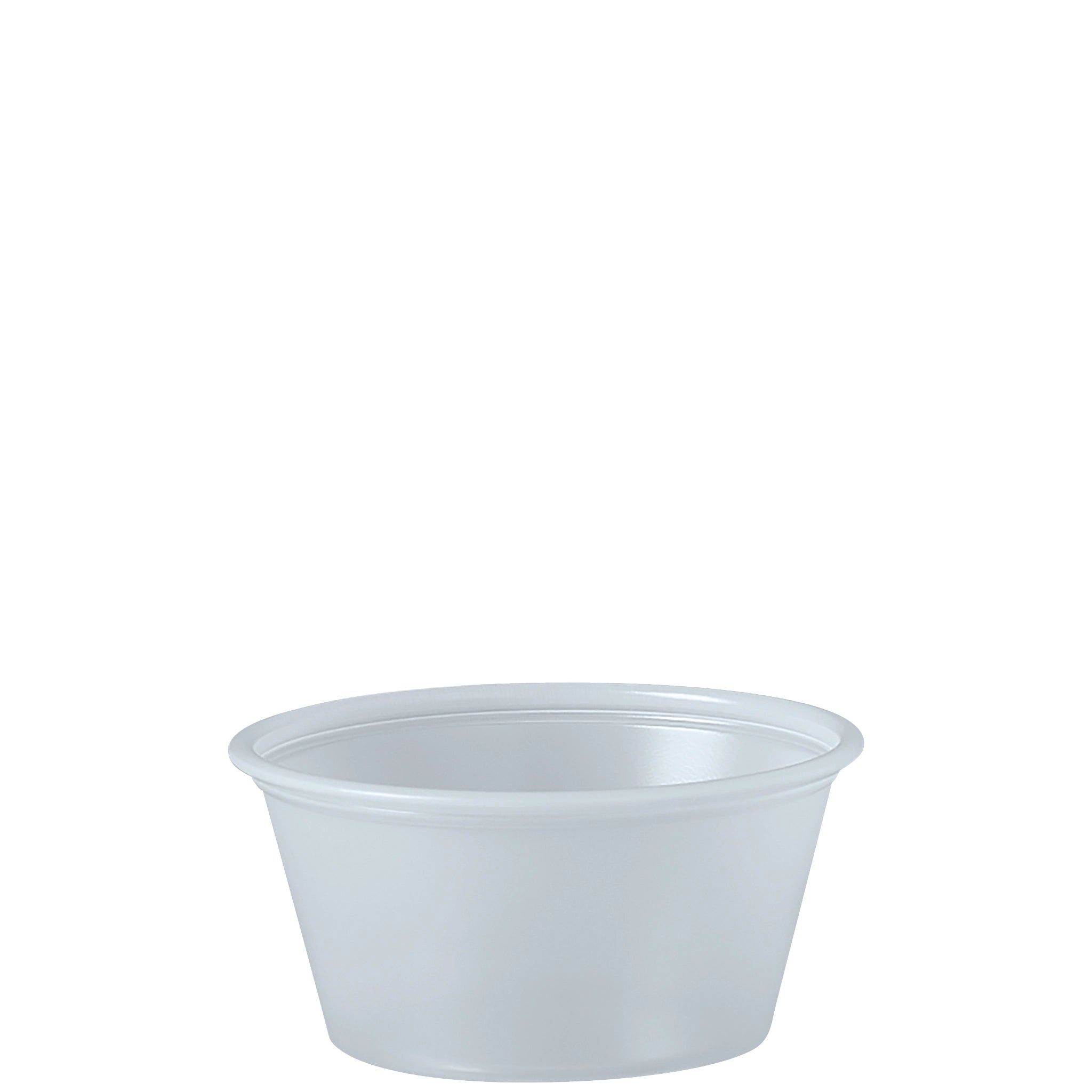 2 oz. Translucent HIPS Portion Cup