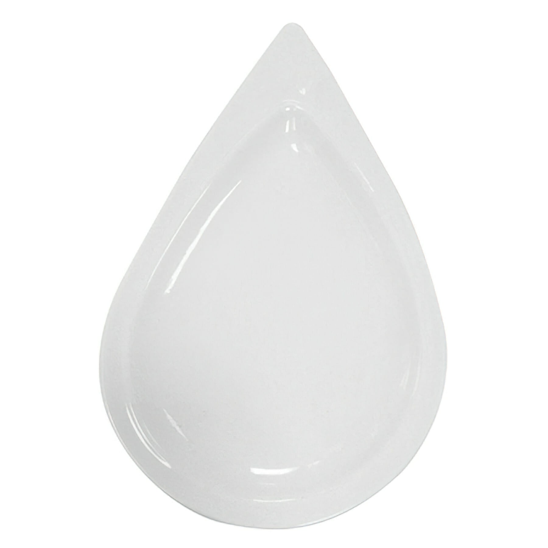 Corona Actualite 7-1/2" Teardrop Plate, White