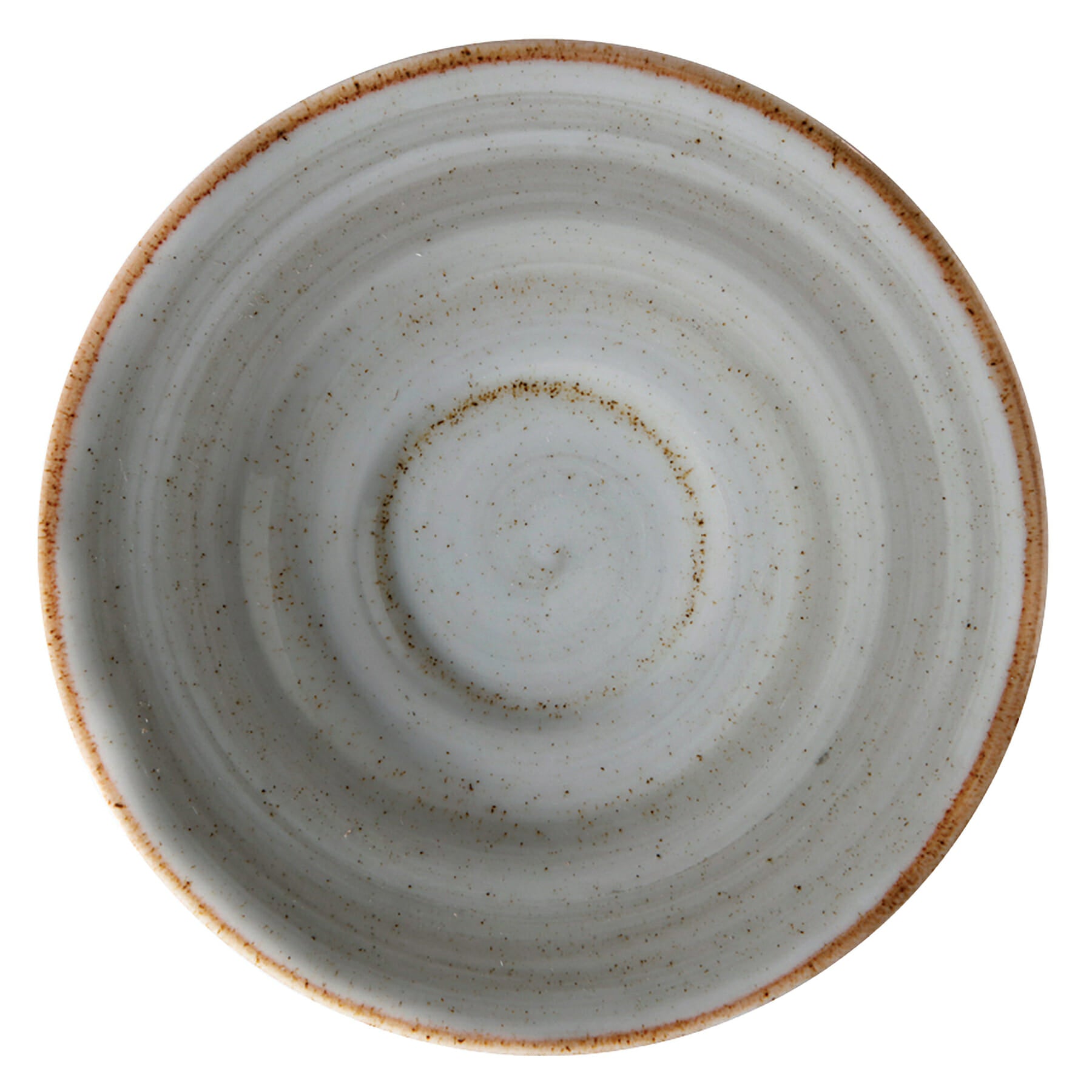 Corona Artisan 6.5" Tea/Bouillon Saucer, Gray