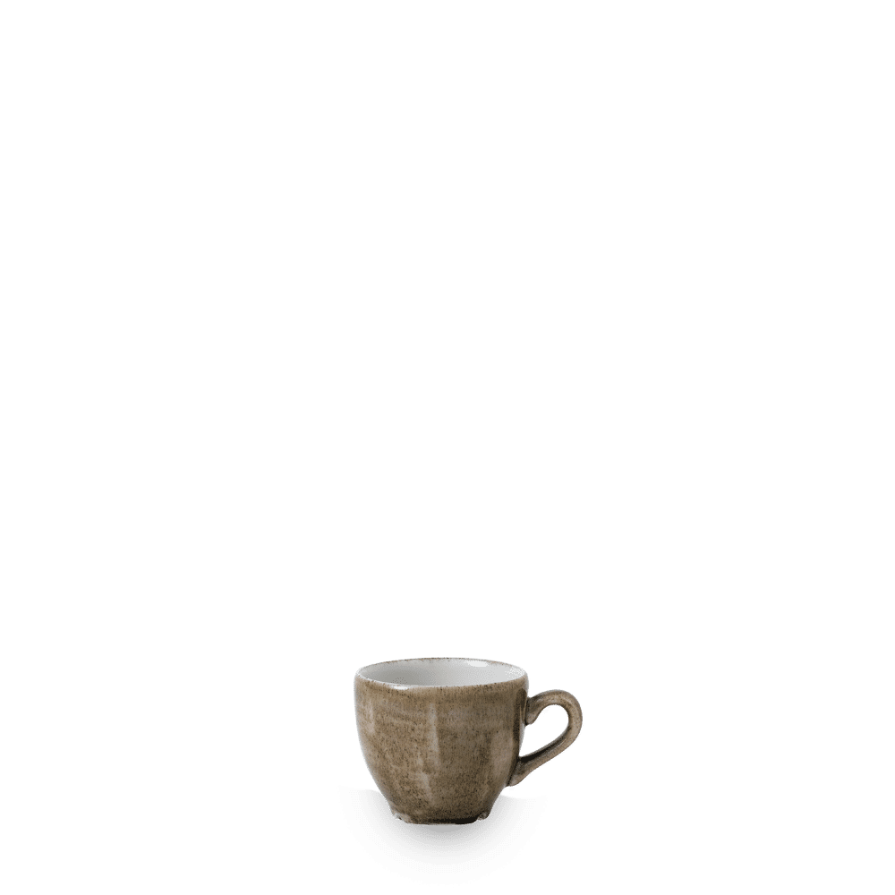 Stonecast Patina 3.5 oz. Antique Taupe Espresso Cup