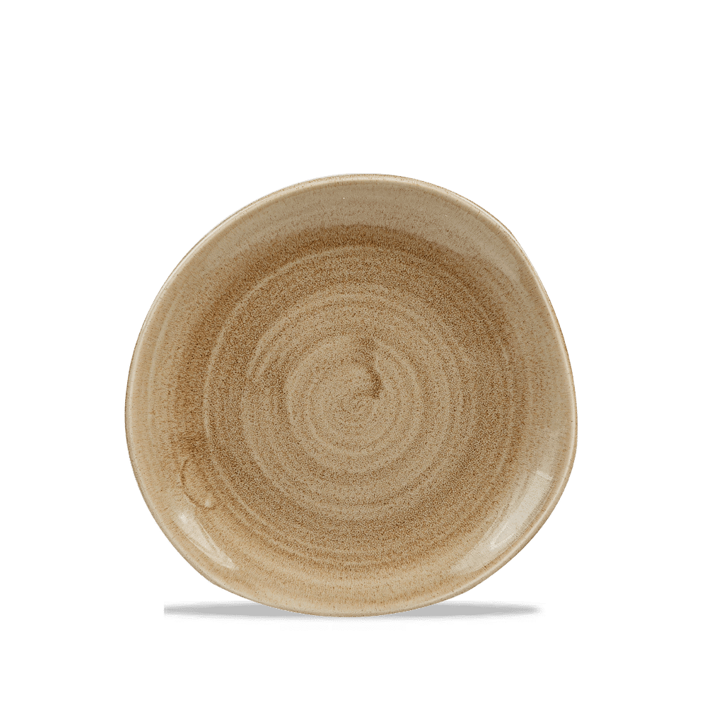 Stonecast Patina 7 1/4" Antique Taupe Round Plate