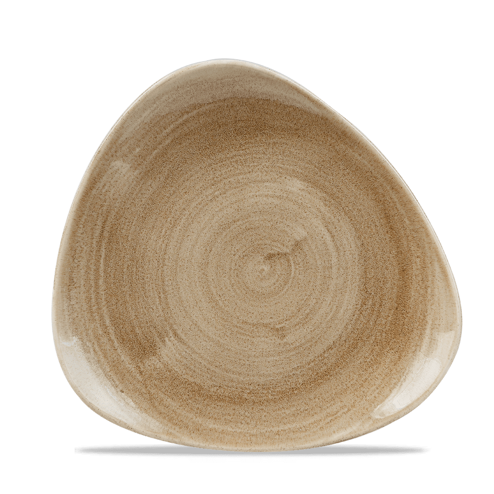 Stonecast Patina 9" Antique Taupe Coupe Plate