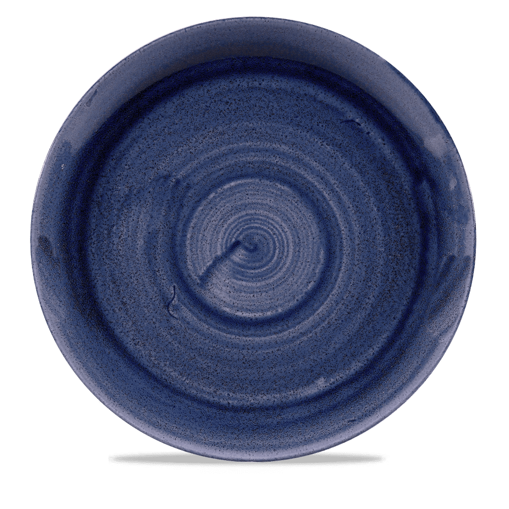 Stonecast Patina 11 1/4" Cobalt Blue Coupe Plate