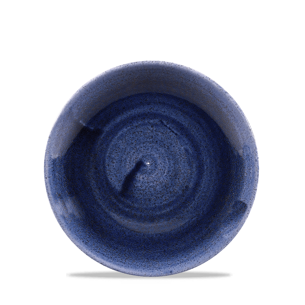 Stonecast Patina 6 1/2" Cobalt Blue Coupe Plate