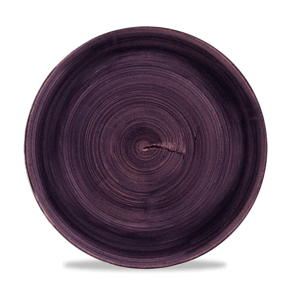 Stonecast Patina 10 1/4" Deep Purple Coupe Plate