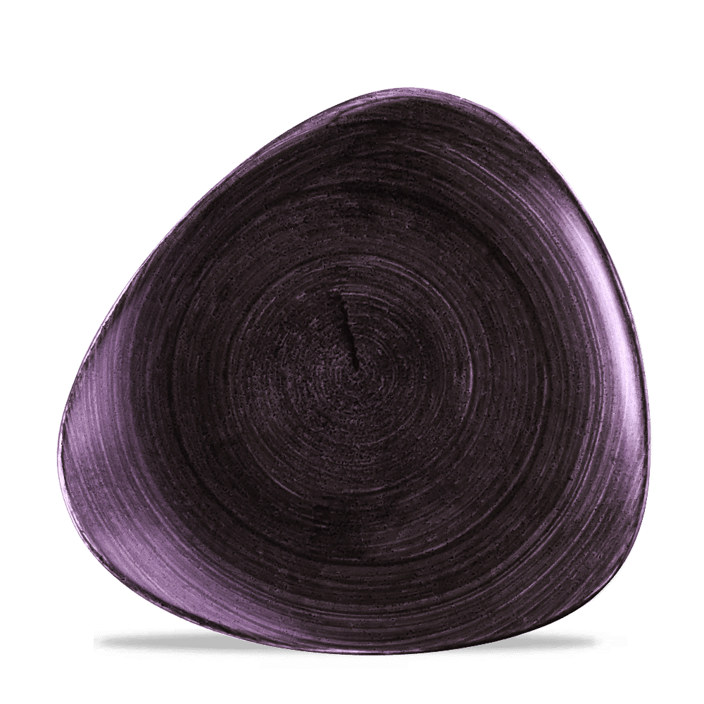 Stonecast Patina 10 3/8" Deep Purple Round Plate