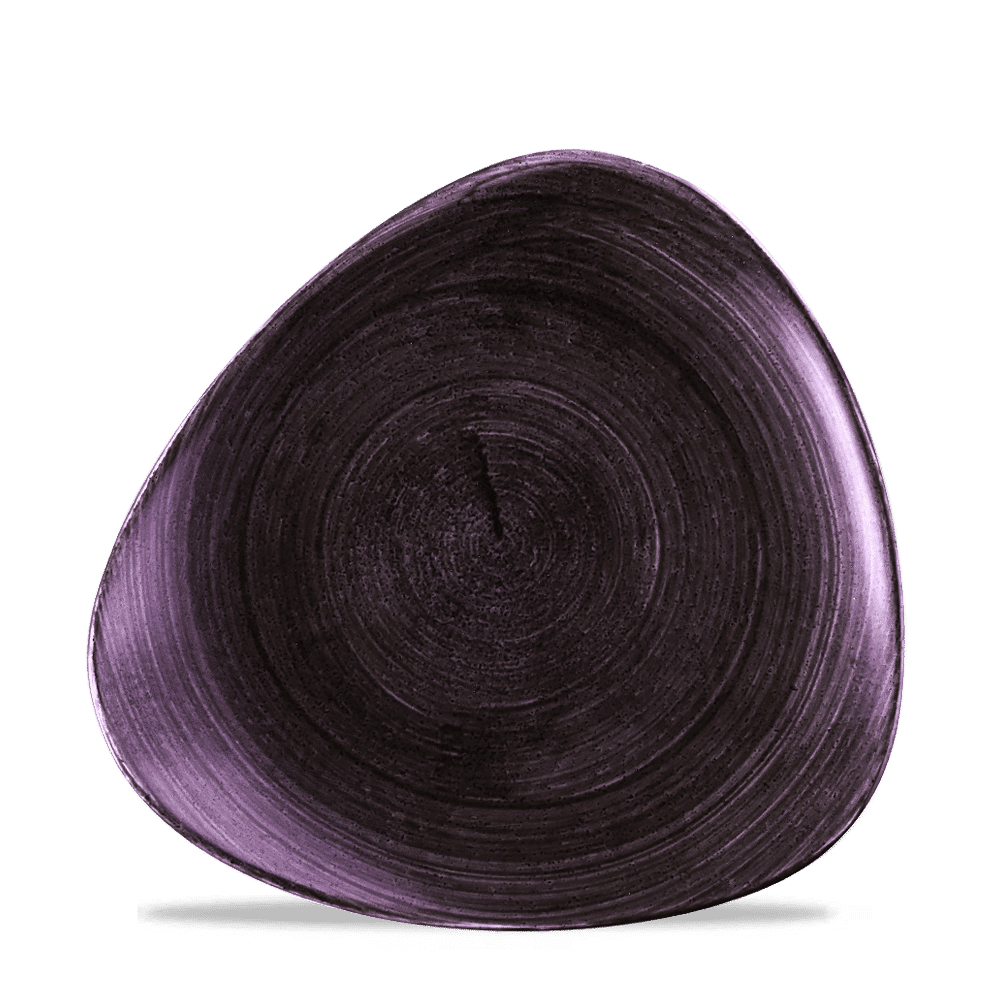 Stonecast Patina 9" Deep Purple Coupe Plate