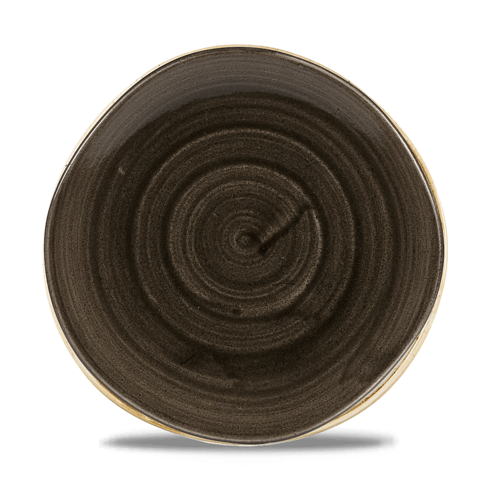 Stonecast Patina 38 oz. Iron Black Round Bowl