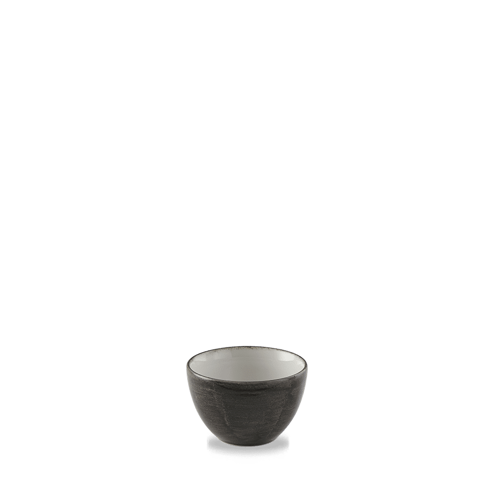 Stonecast Patina 8 oz. Iron Black Sugar Bowl