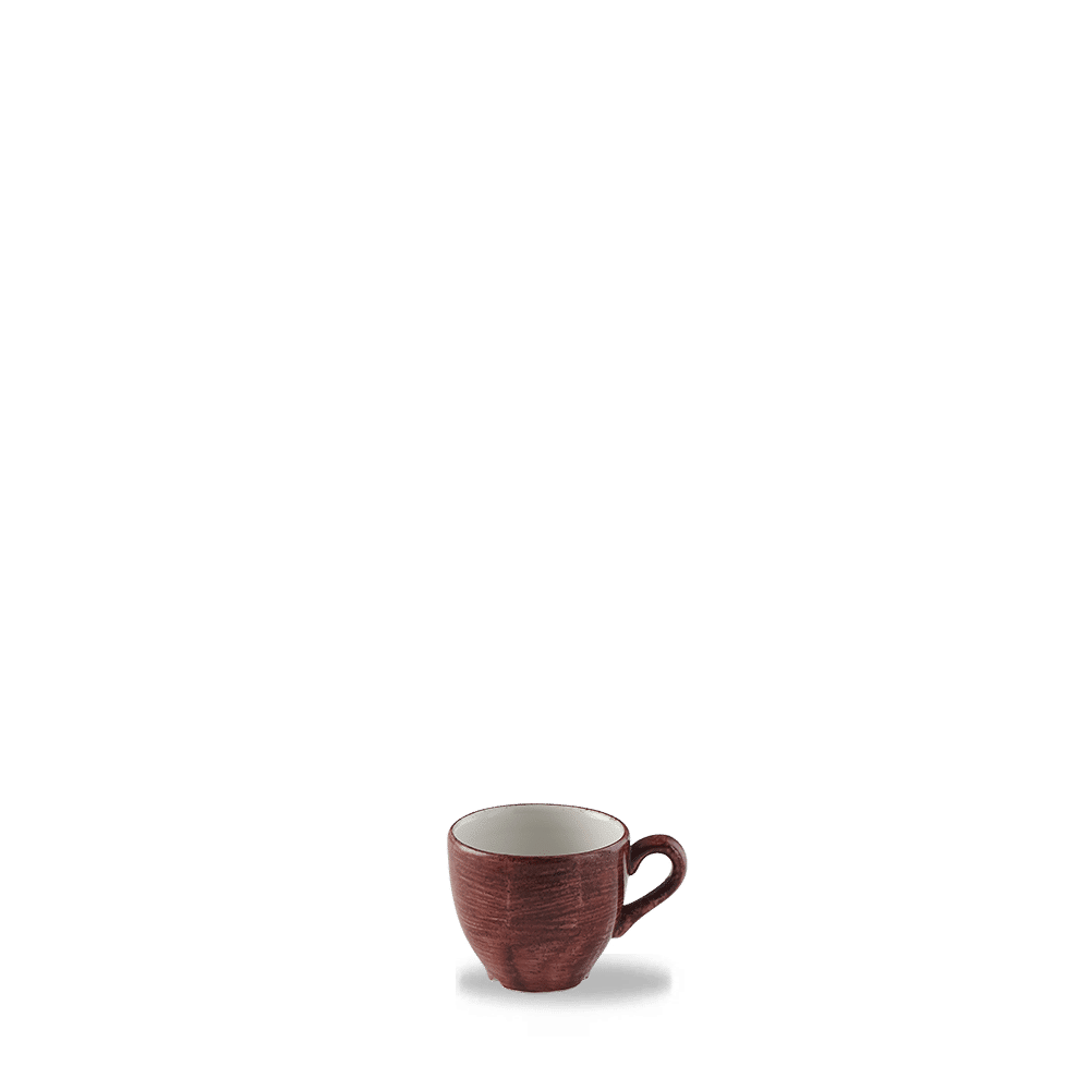 Stonecast Patina 3.5 oz. Rust Red Espresso Cup
