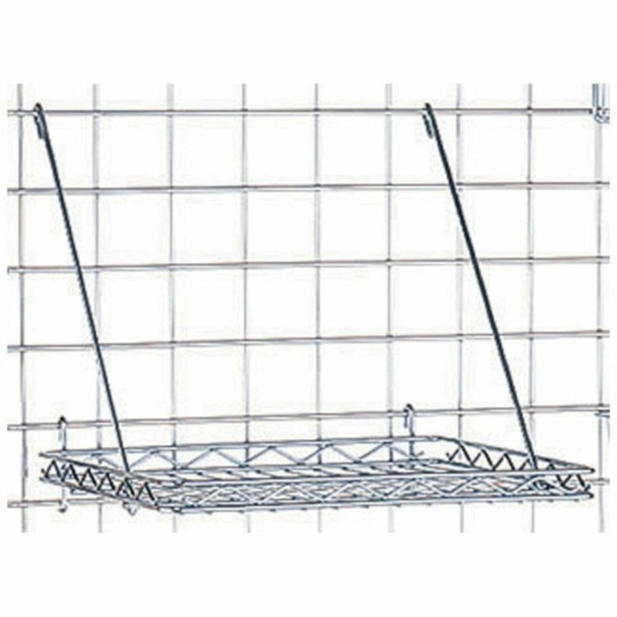 SmartWall Grid Shelf 16-3/4" x 16-3/4" - Stainless Steel