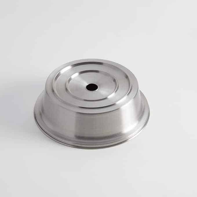 Stainless Steel Plate Cover, Fits 8-1/16" to 8-1/4"
