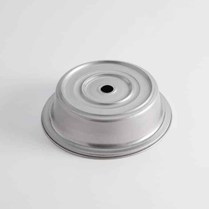 Stainless Steel Plate Cover, Fits 8-3/8" to 8-13/16"