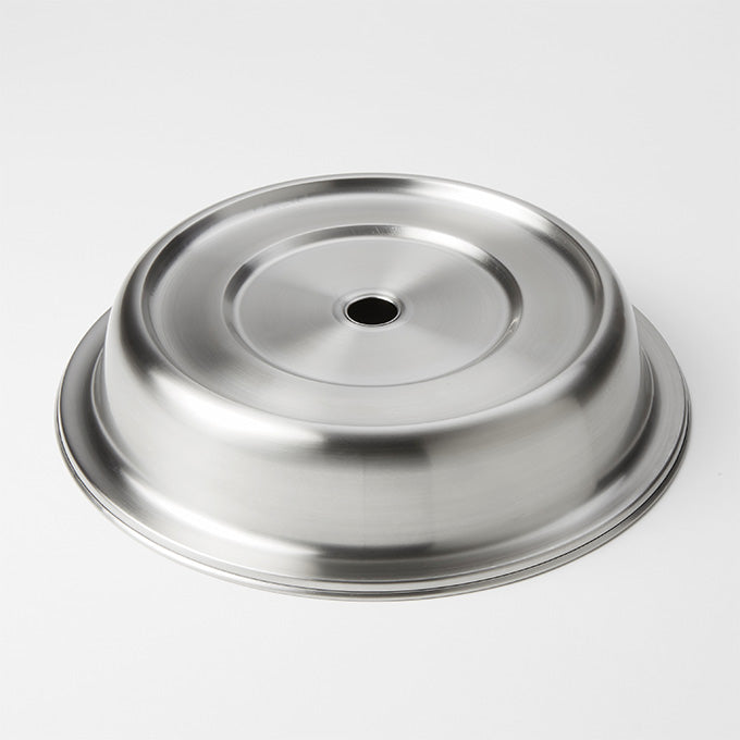 Stainless Steel Plate Cover, Fits 10-3/8" to 10-5/8", English Foot