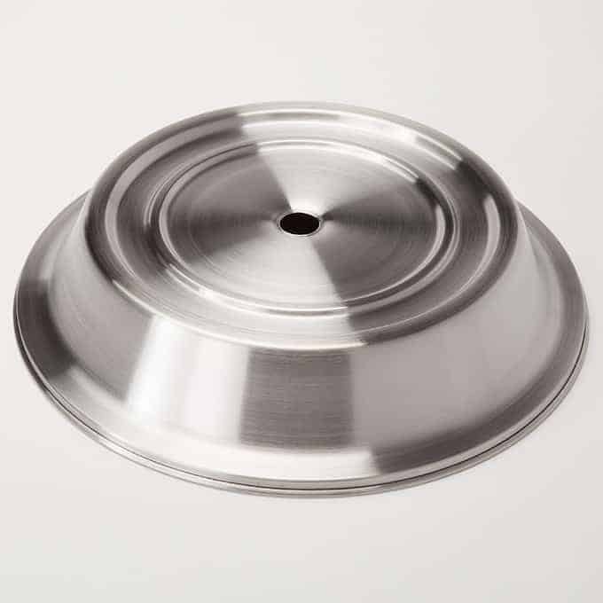 Stainless Steel Plate Cover, Fits 12-3/16" to 12-7/16"