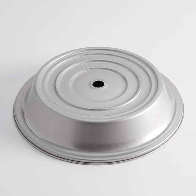 Stainless Steel Plate Cover, Fits 12-3/16" to 12-9/16"