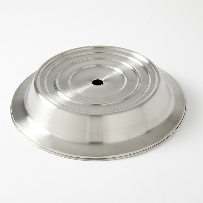 Stainless Steel Plate Cover, Fits 12-5/8" to 13"