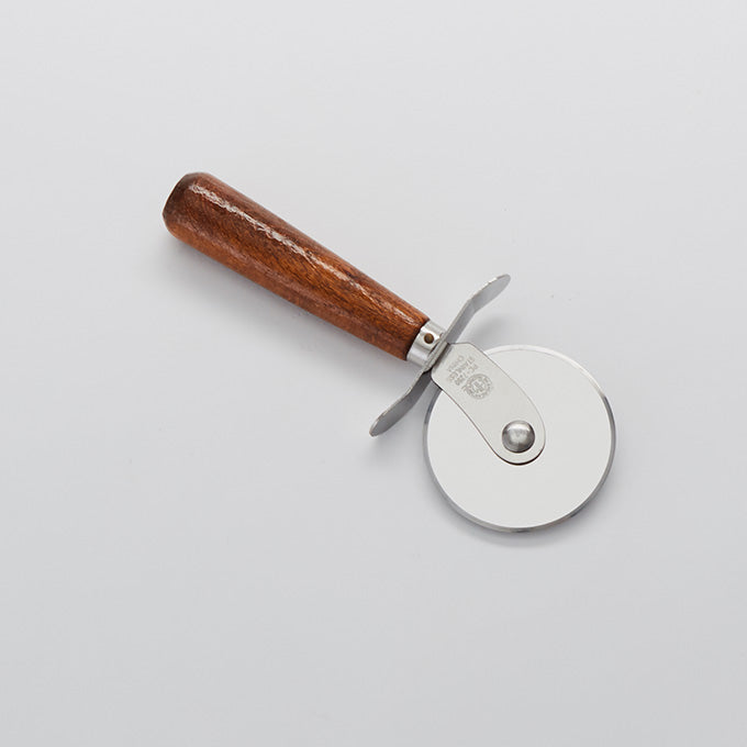 2-1/2" Pizza Cutter, Wood Handle