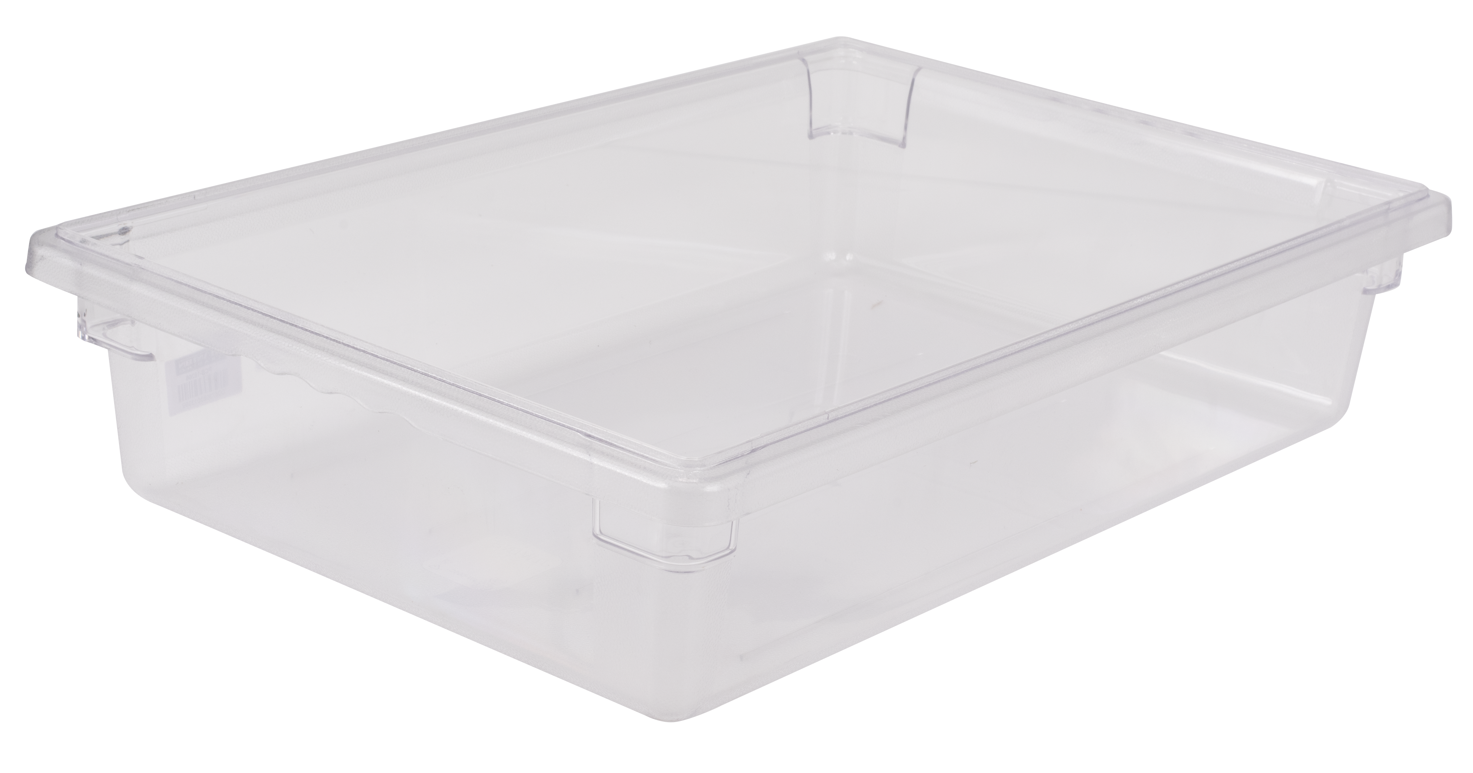 Food Storage Box, 18" x 26" x 6", Clear, Polycarbonate