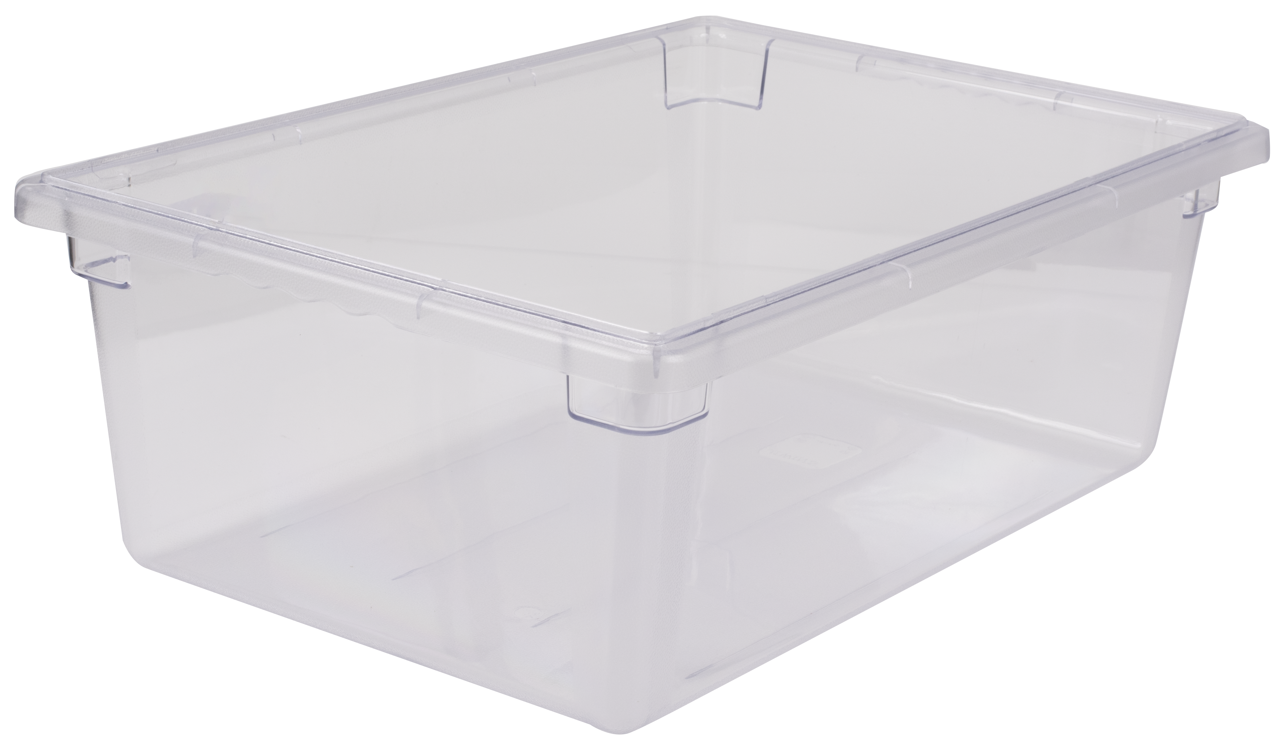 Food Storage Box, 18" x 26" x 9", Clear, Polycarbonate