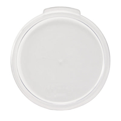 Lid for Food Storage Round 2 & 4 qt. Container, Polyethylene, Clear