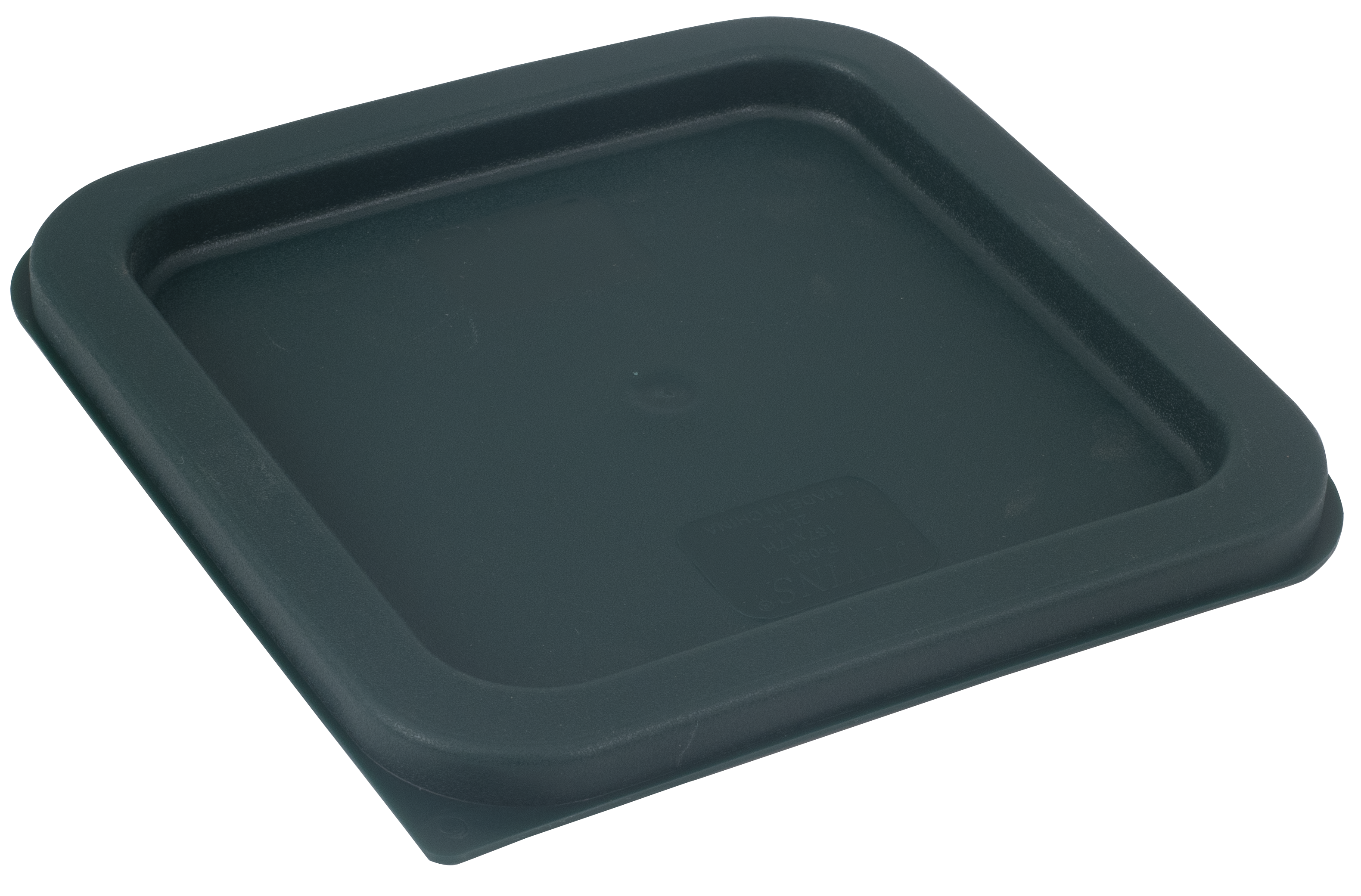 Lid for Food Storage Square 2 & 4 qt. Container, Polyethylene, Green