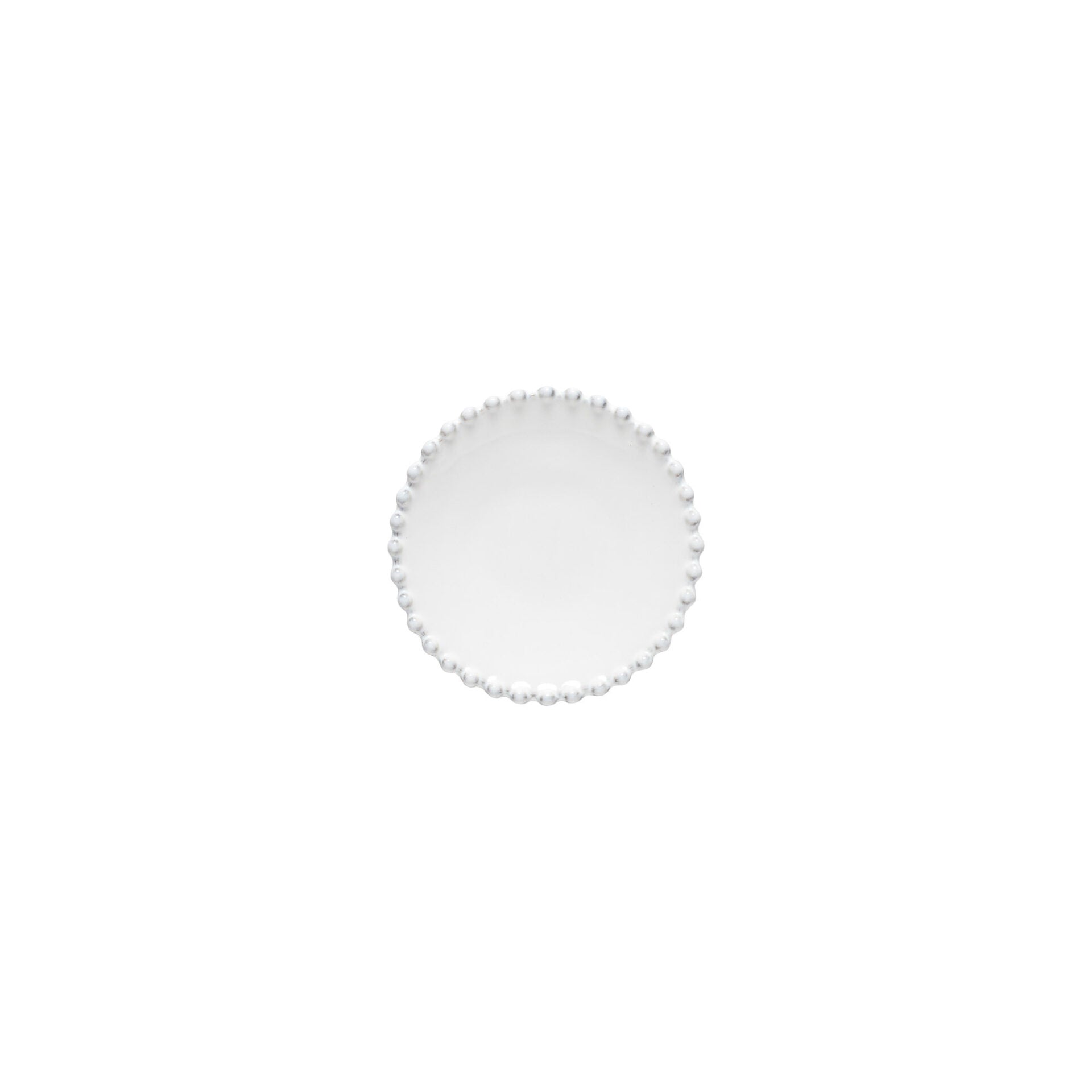 Pearl Appetizer Plate, 5" dia., White