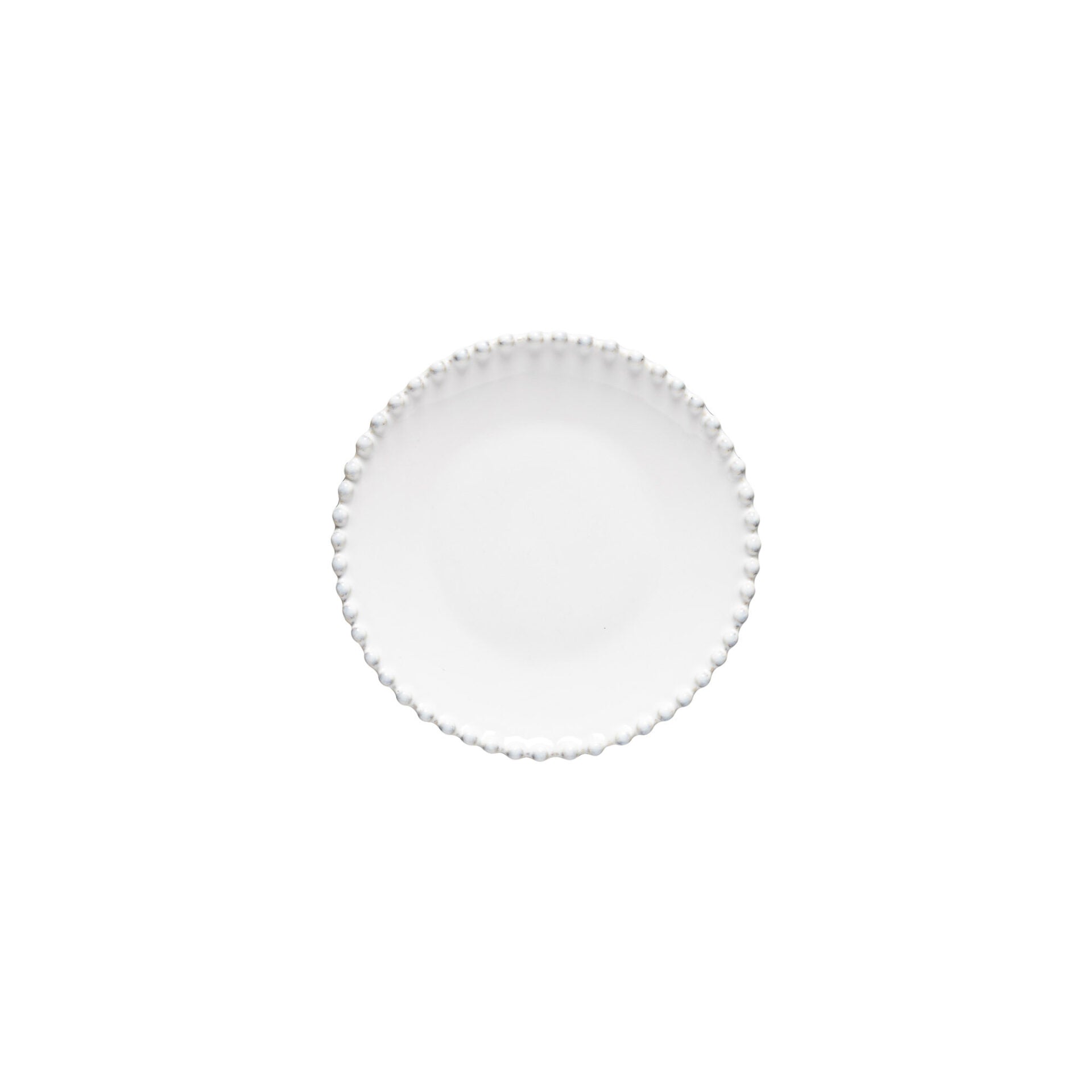 Pearl Bread plate, D6-3/4", White