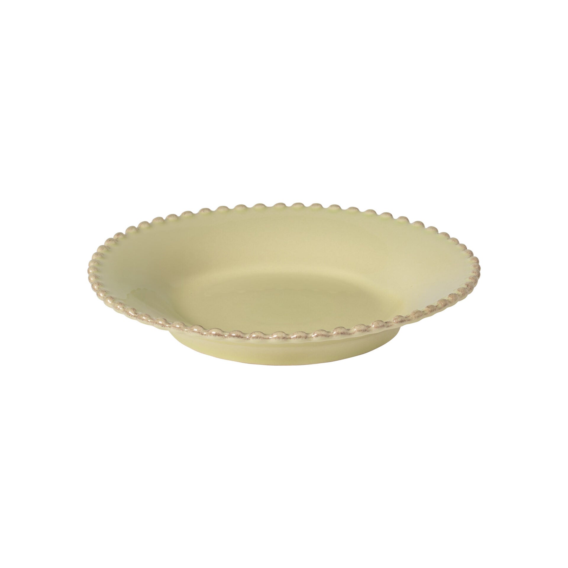 Pearl Soup/Pasta Plate, 20 3/4 fl oz, 9 1/2" dia., Lily Green
