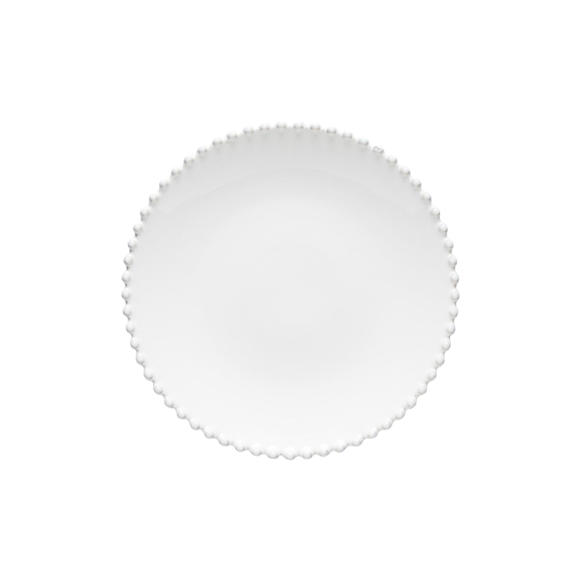 Pearl Dinner Plate, 9 3/4" dia. , White