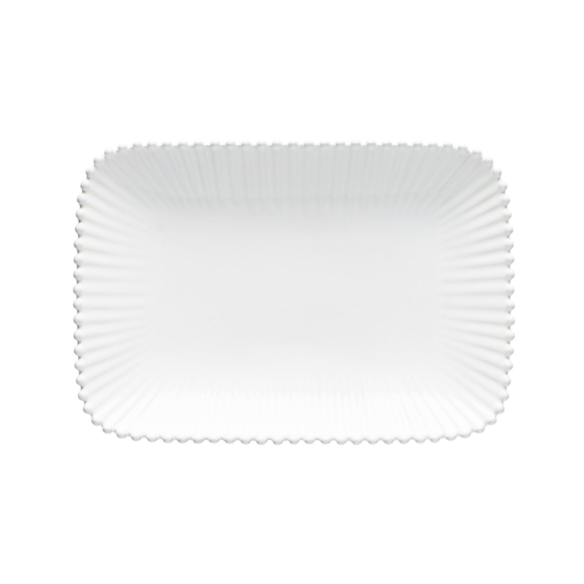 Pearl Rectangular platter, 12" x 8-1/4", White