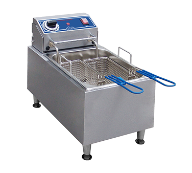 Fryer, electric, countertop, 10 lbs. oil capacity, 70-375F