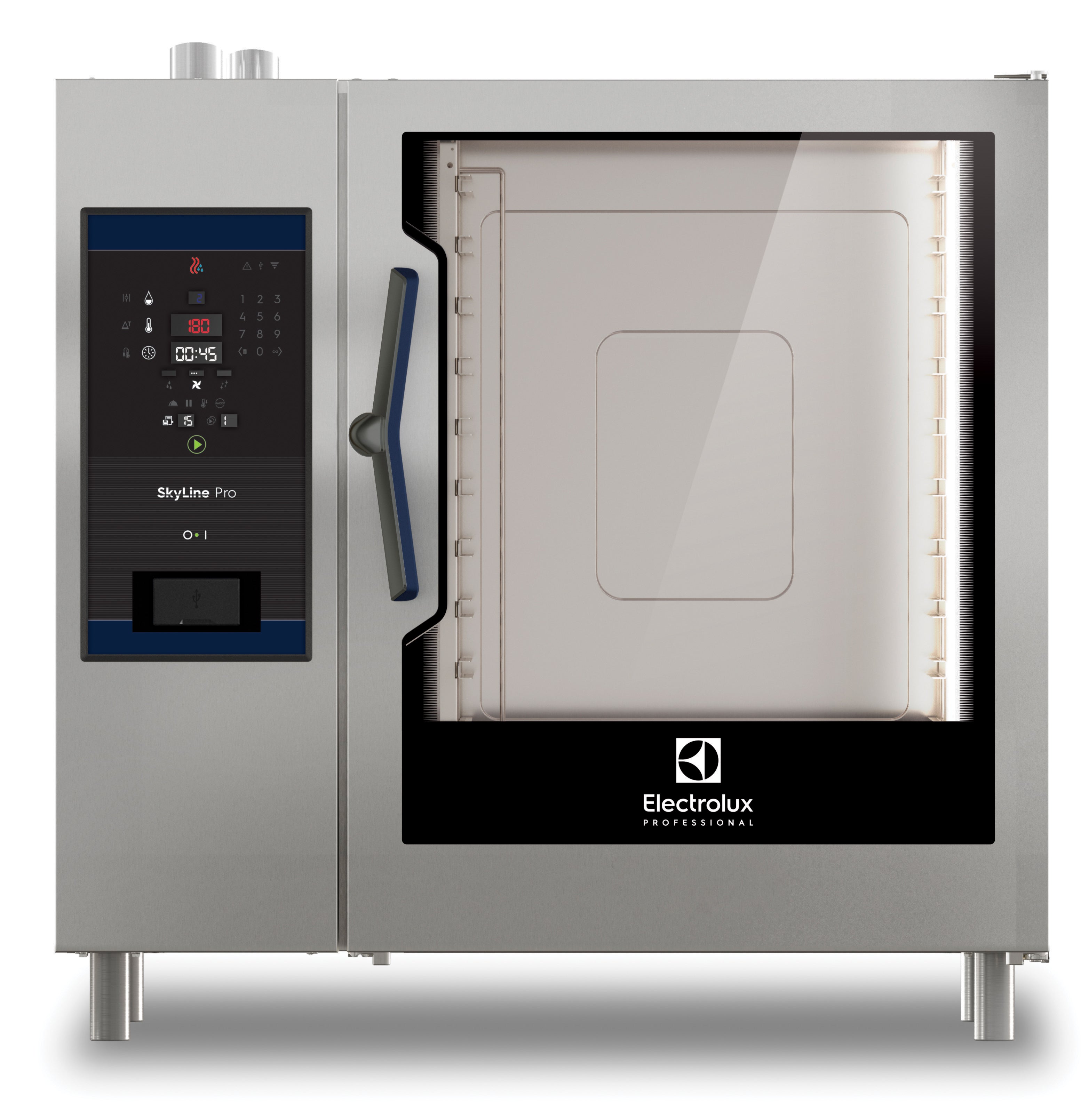 Skyline Pro 102 Electric Boilerless Combi Oven, 10-Sheet Pan Capacity, 208V