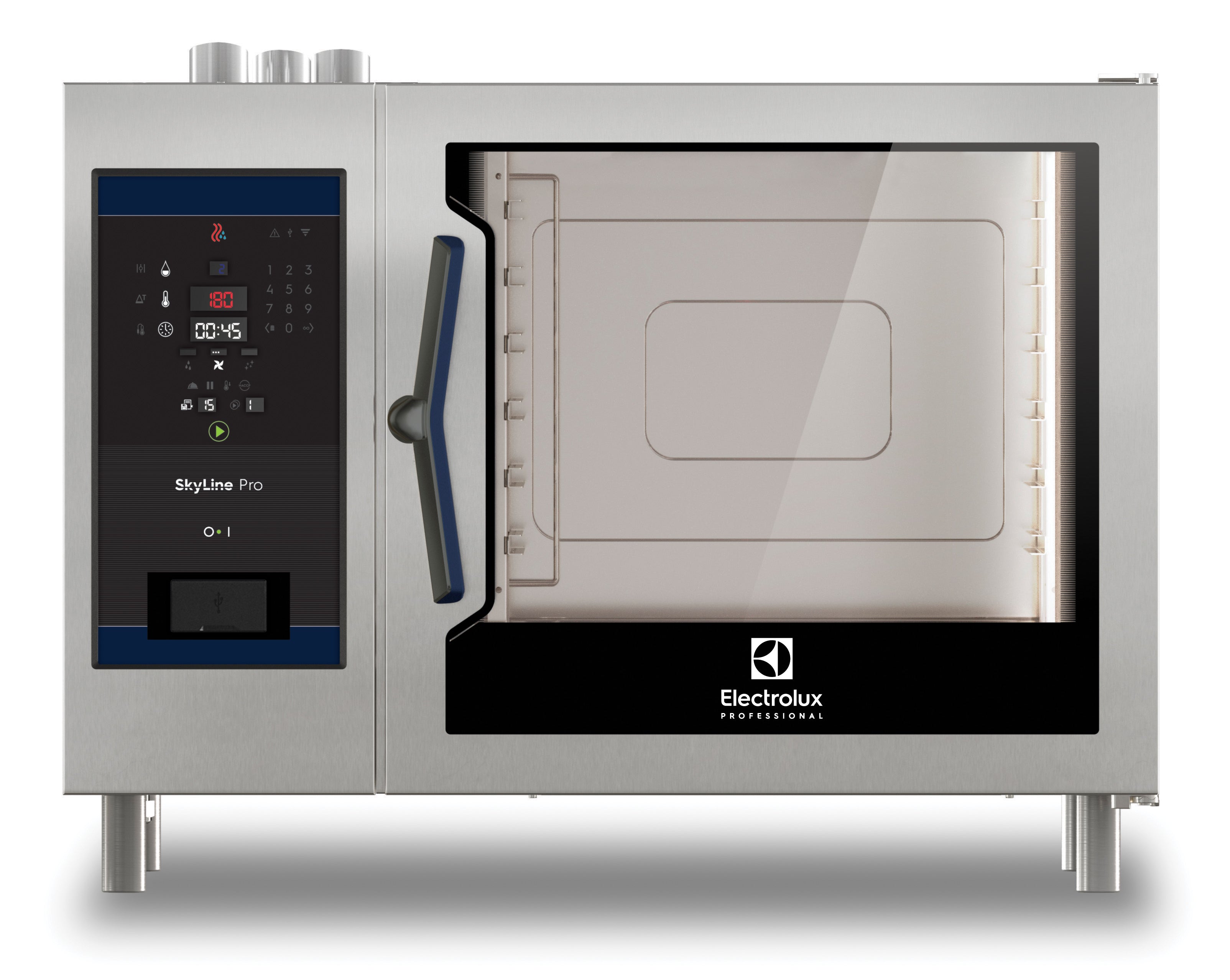 Skyline Pro 62 Gas Boilerless Combi Oven, 6-Sheet Pan Capacity, 120V