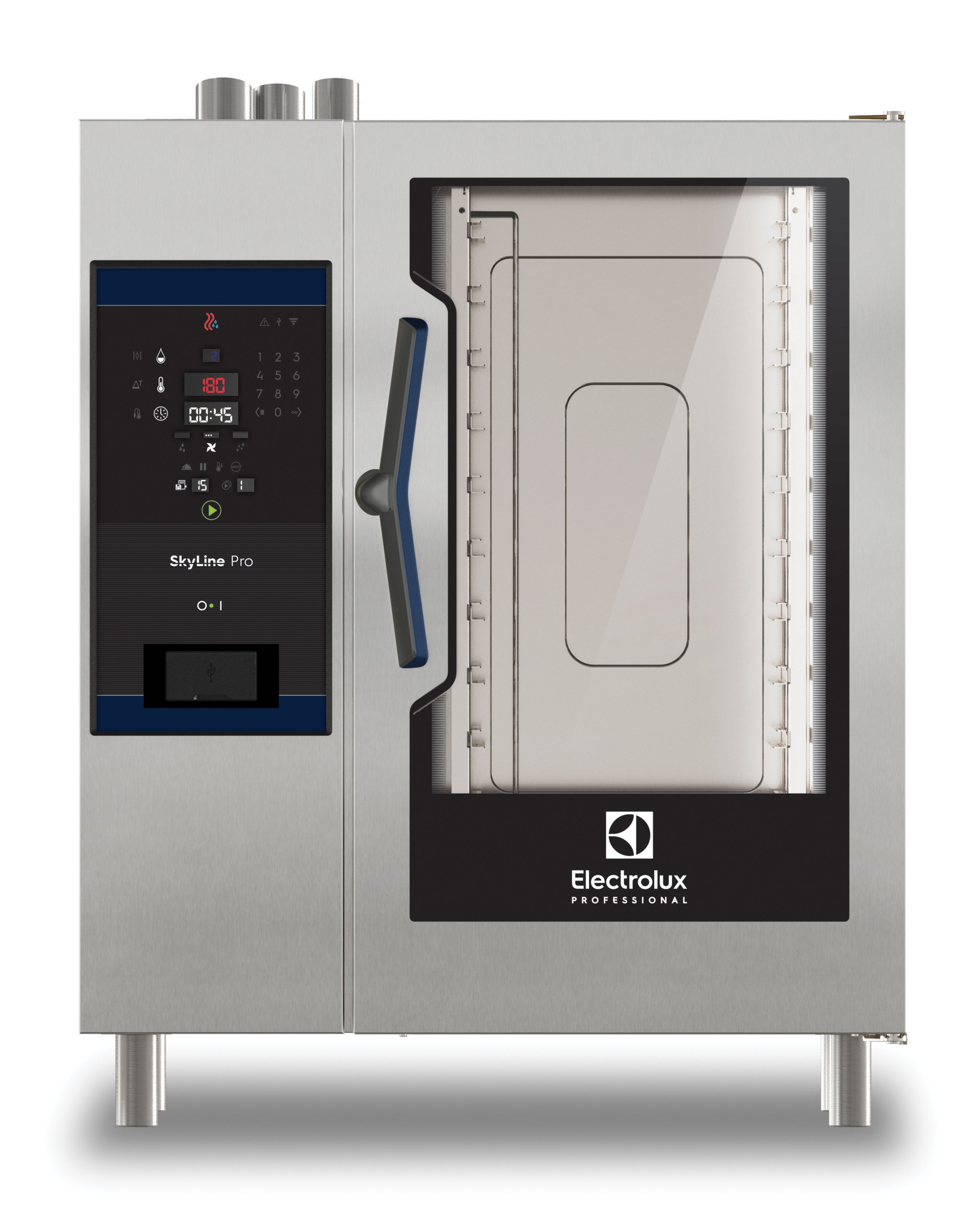 Skyline Pro 101 Gas Boilerless Combi Oven, 10-Hotel Pan Capacity, 120V