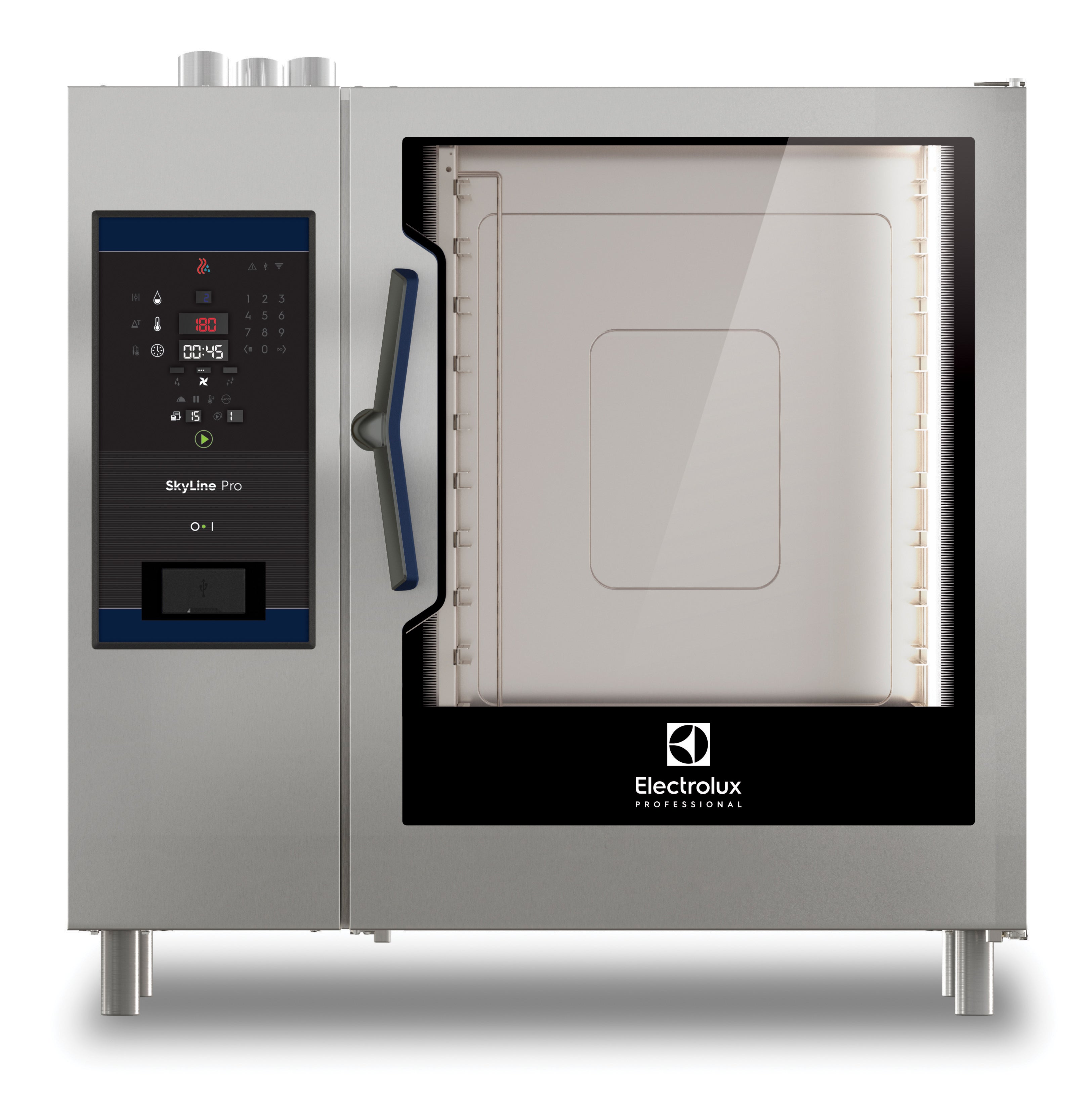 Skyline Pro 102 Gas Boilerless Combi Oven, 10-Sheet Pan Capacity, 120V