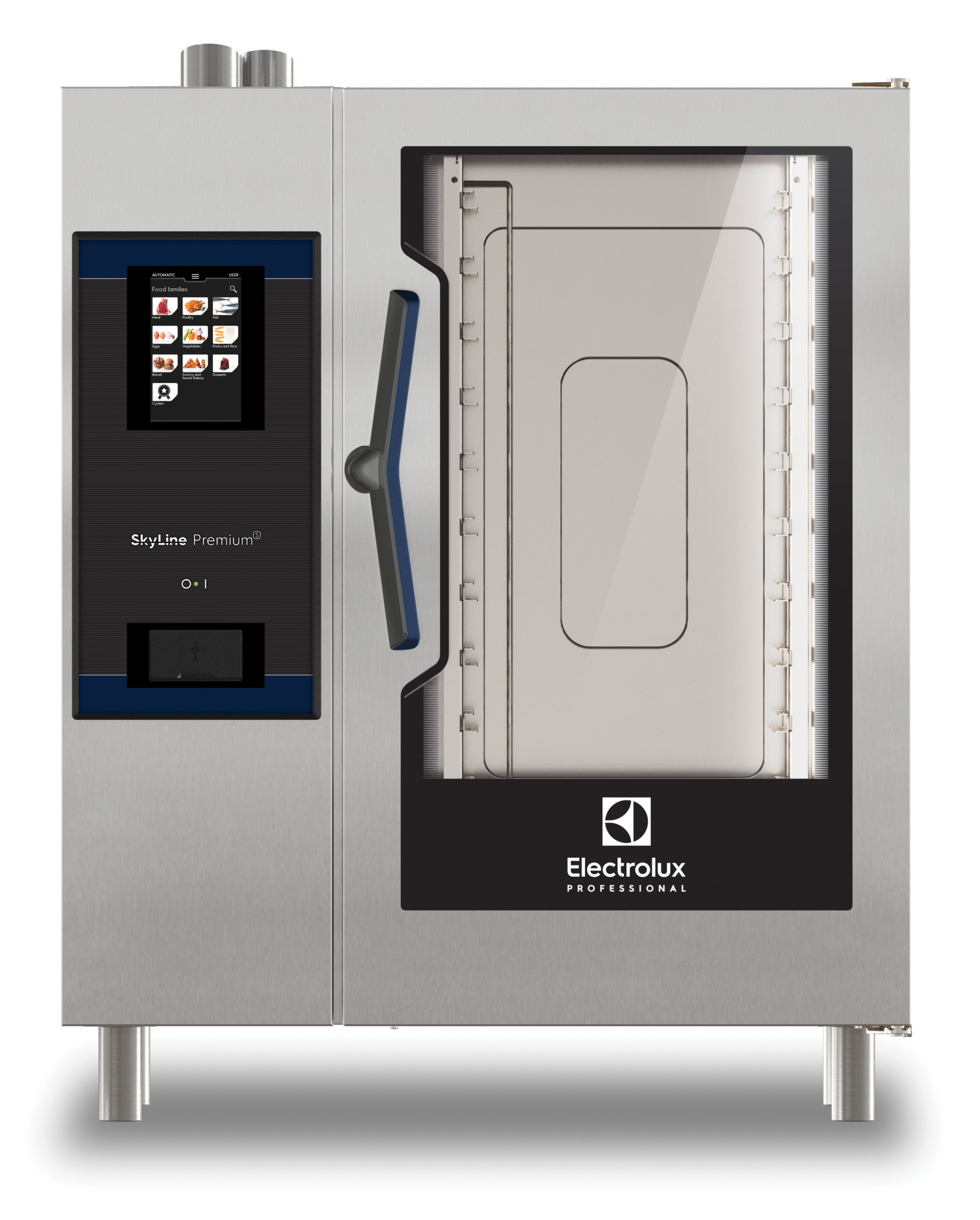 Skyline PremiumS 101 Electric Boiler Combi Oven, 10-Hotel Pan Capacity, 208V
