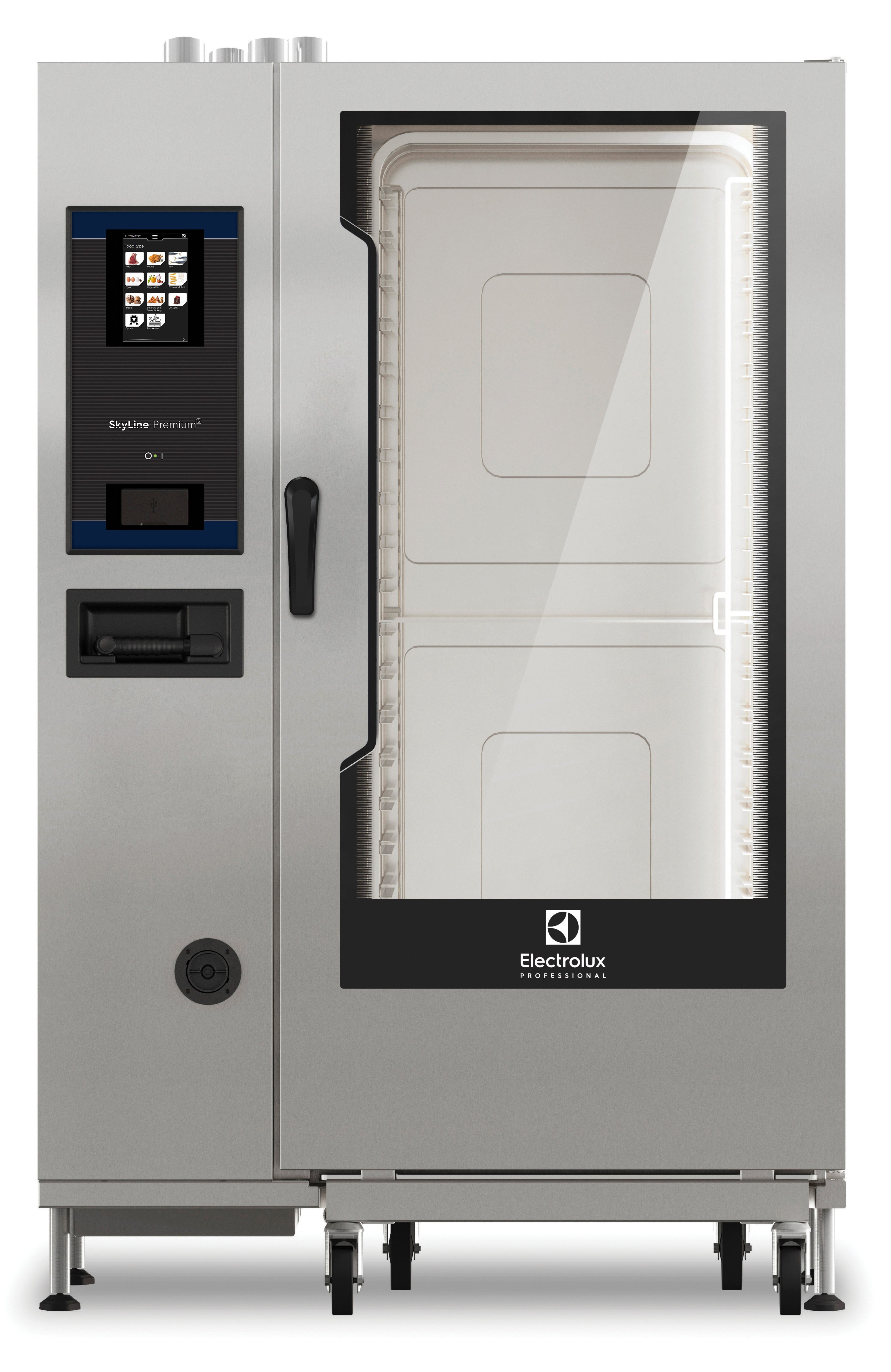 Skyline PremiumS 202 Electric Boiler Combi Oven, 20-Sheet Pan Capacity, 208V