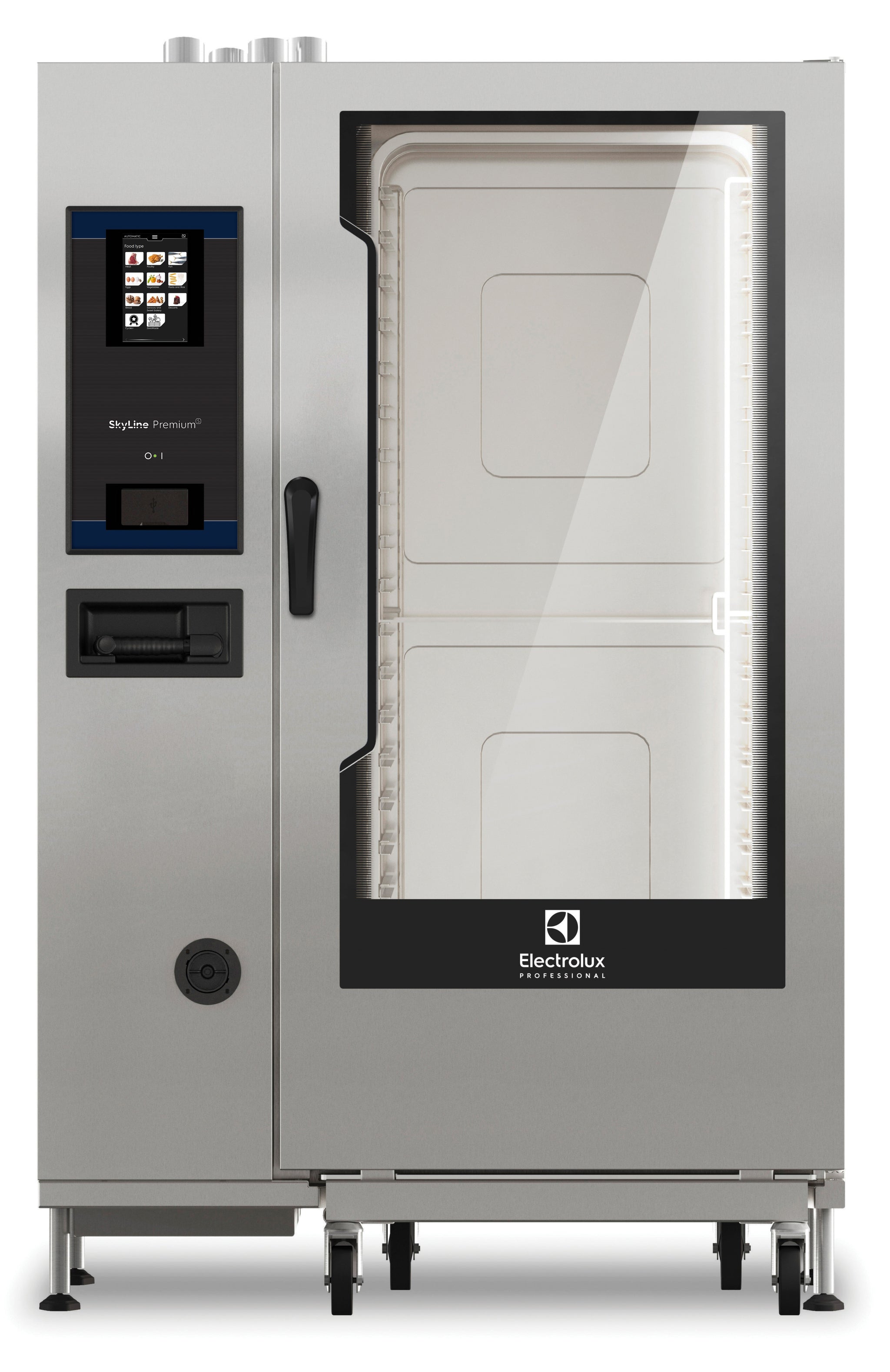 Skyline PremiumS 202 Electric Boiler Combi Oven, 20-Sheet Pan Capacity, 208V