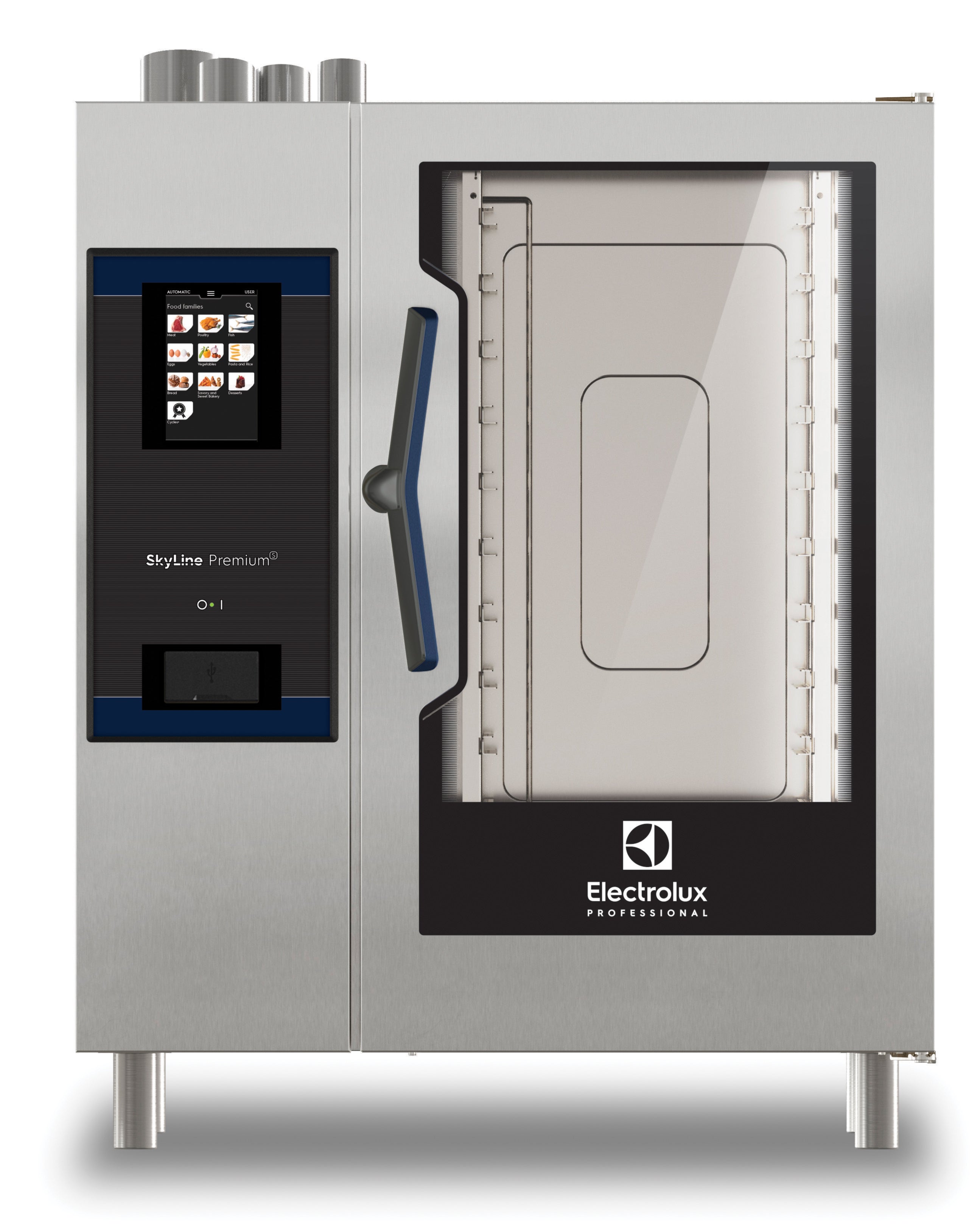 Skyline PremiumS 101 Gas Boiler Combi Oven, 10-Hotel Pan Capacity, 120V