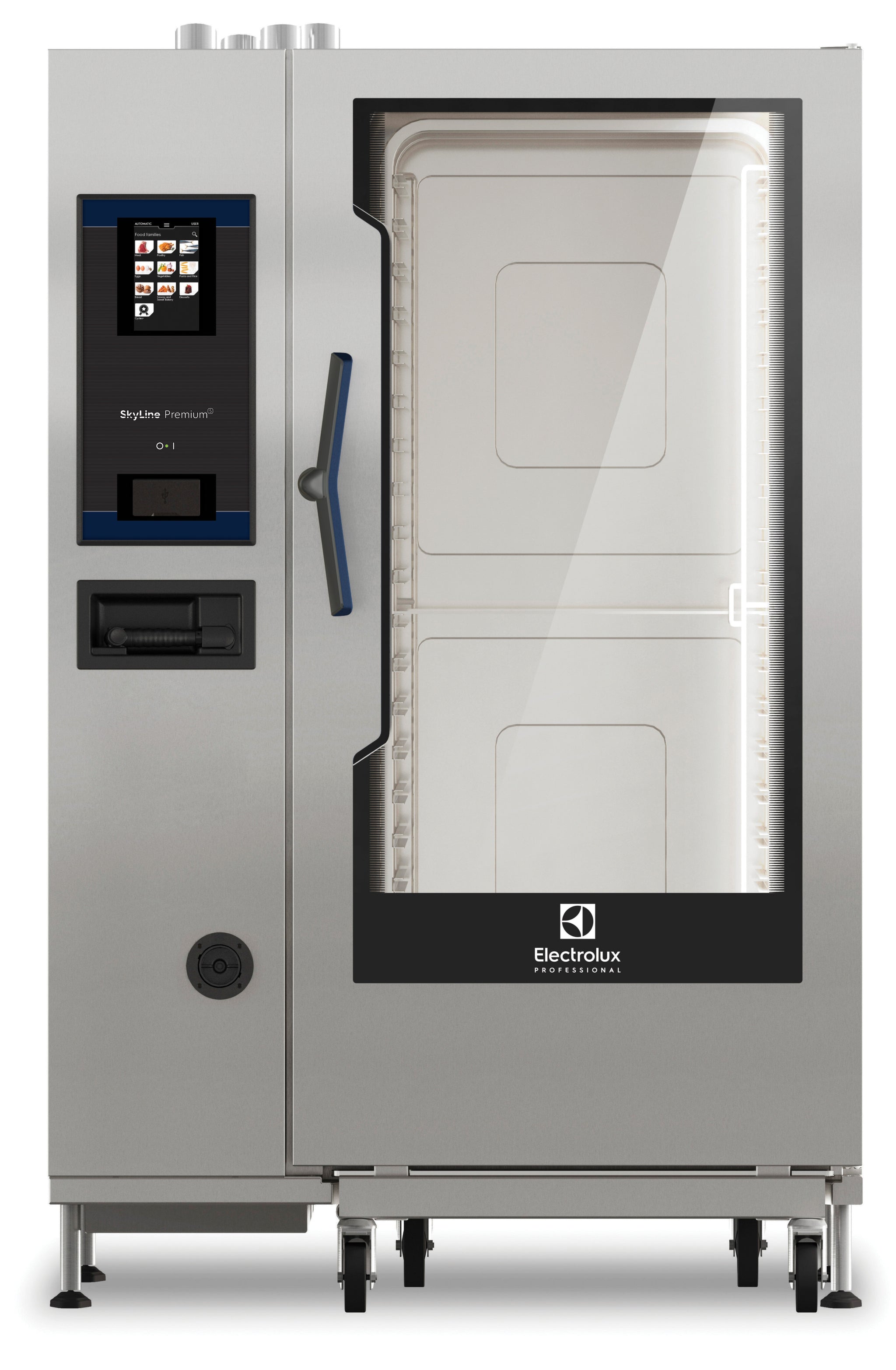 Skyline PremiumS 202 Gas Boiler Combi Oven, 20-Sheet Pan Capacity, 120V