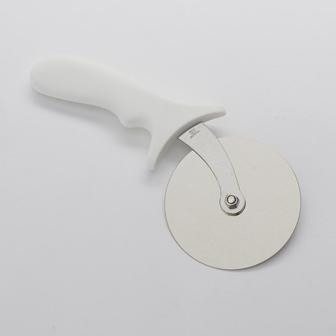 4" Pizza Cutter, White Handle