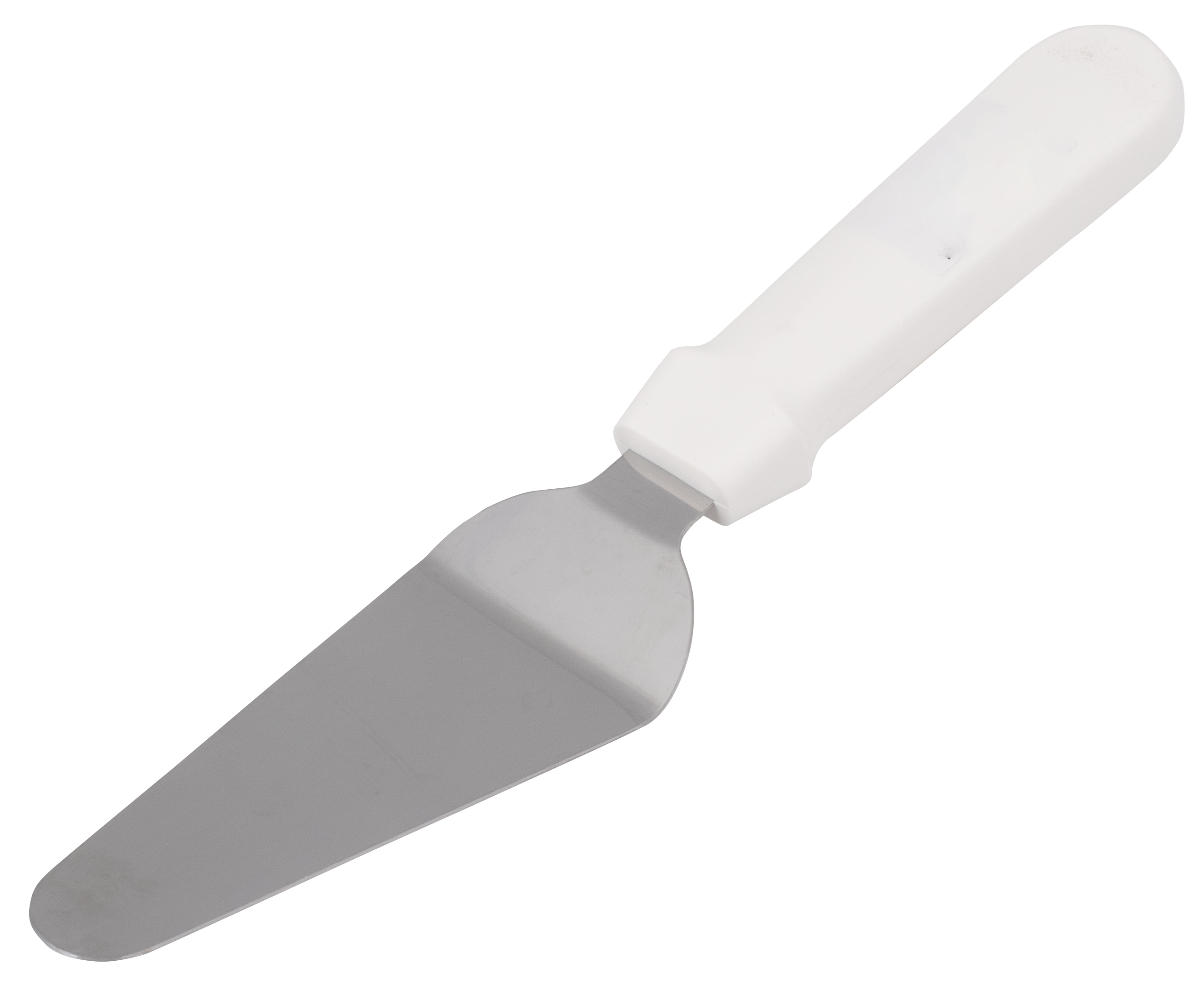 Pie Server, White Plastic Handle