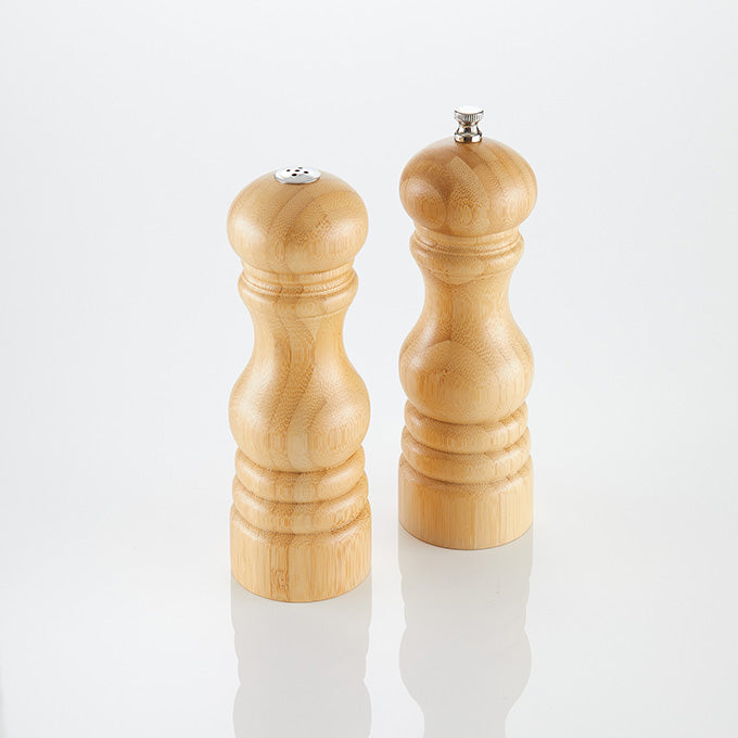 Salt & Pepper Mill / Shaker Set, Bamboo