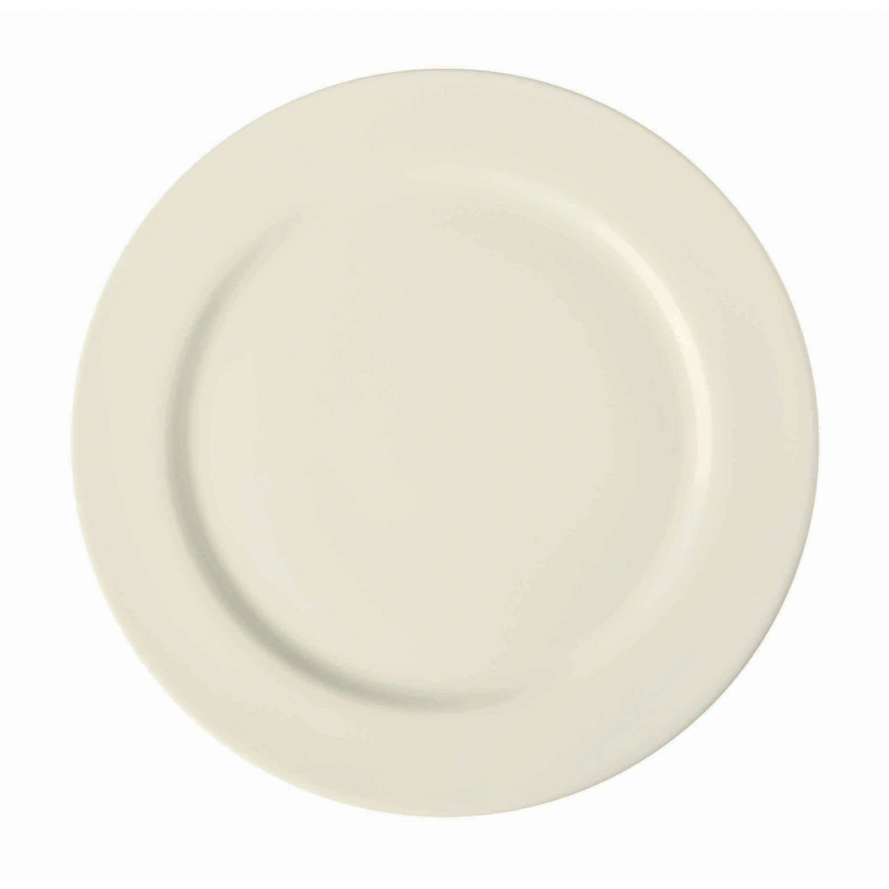 Corona Americana 9.25" Plate, Off White