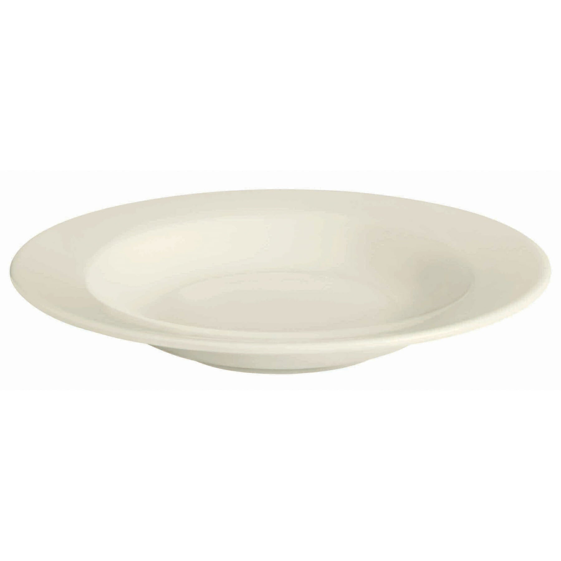 Corona Americana 9.7 oz. Rimmed Soup Plate, Off White