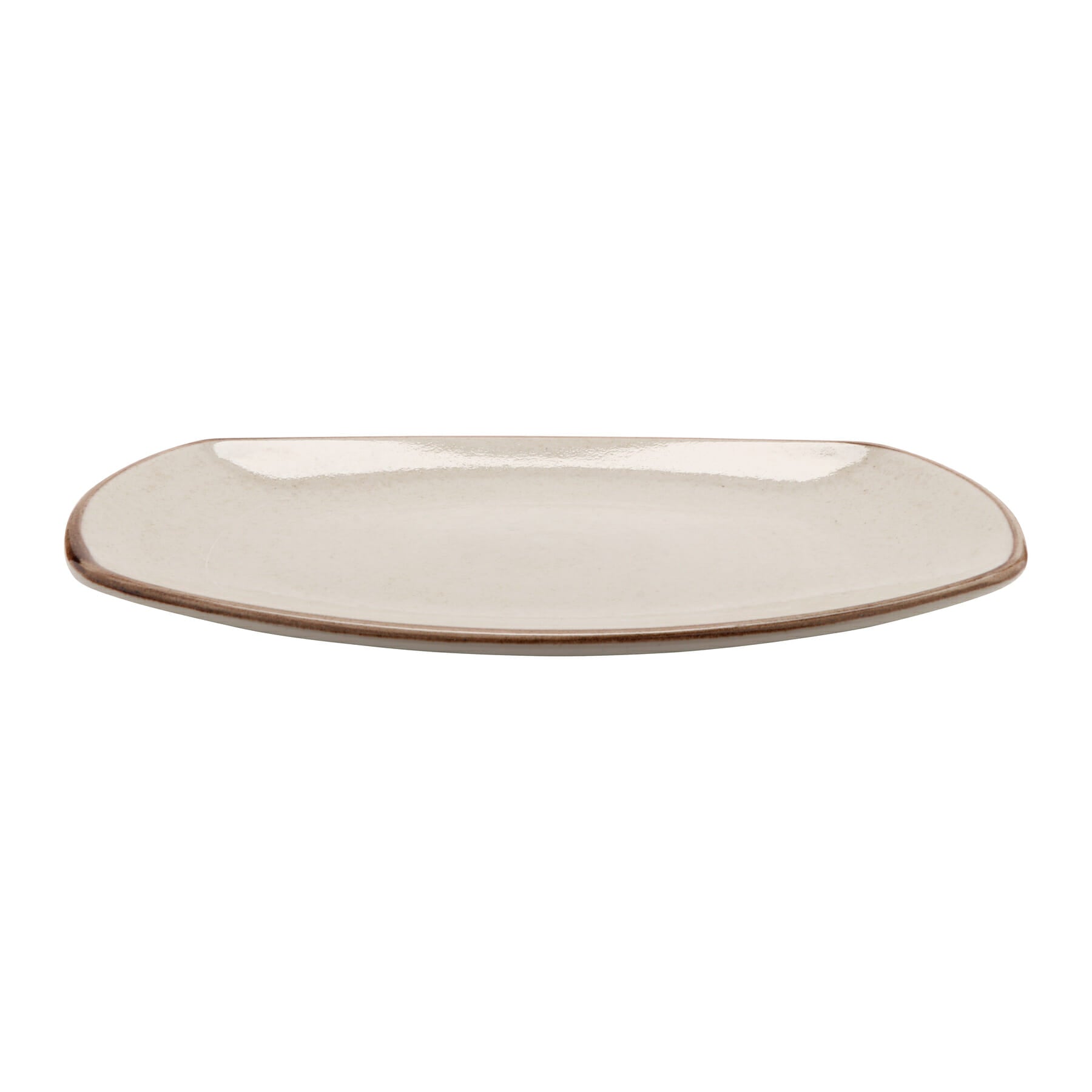 Corona Artisan 13.78" x 9.67" Rectangular Platter, Beige