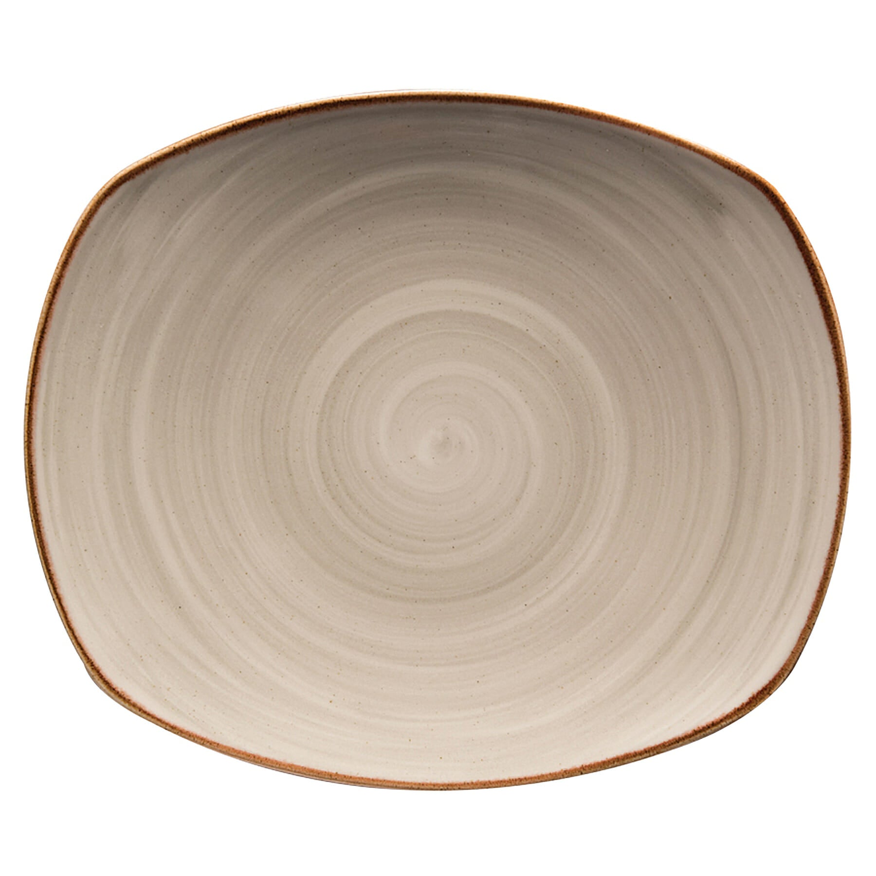 Corona Artisan 10" Round Plate, Gray