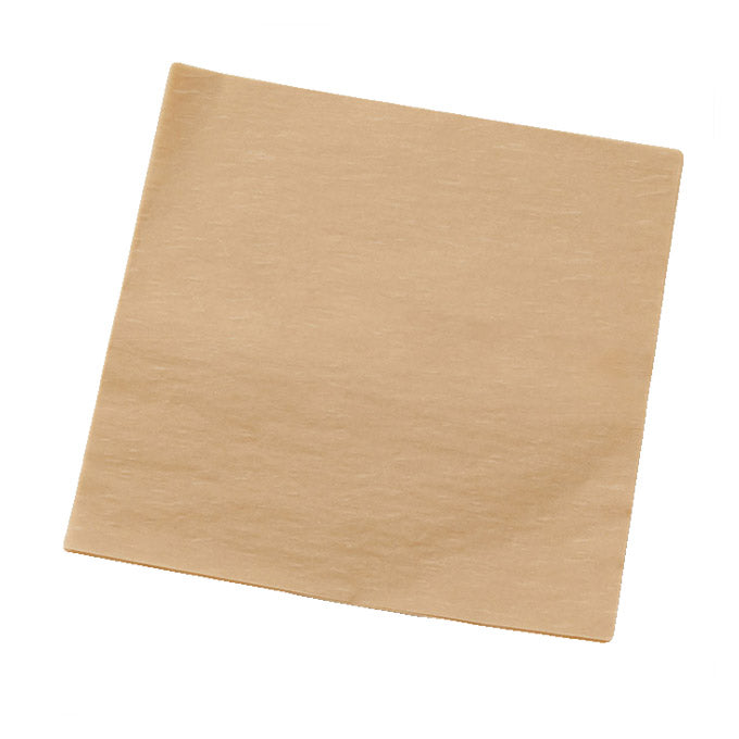 10" x 10" Fry Paper, for Fry Cups/ Basket/ Cones, Kraft-Brown